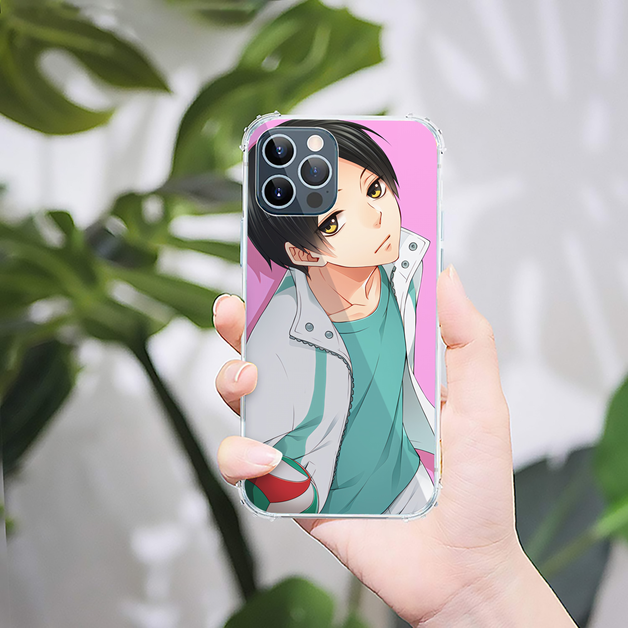 （画像用） ハイキュー!! Haikyu!! 【iPhone 12シリーズ対応】透明スマホケース（クリアソフトケース）
